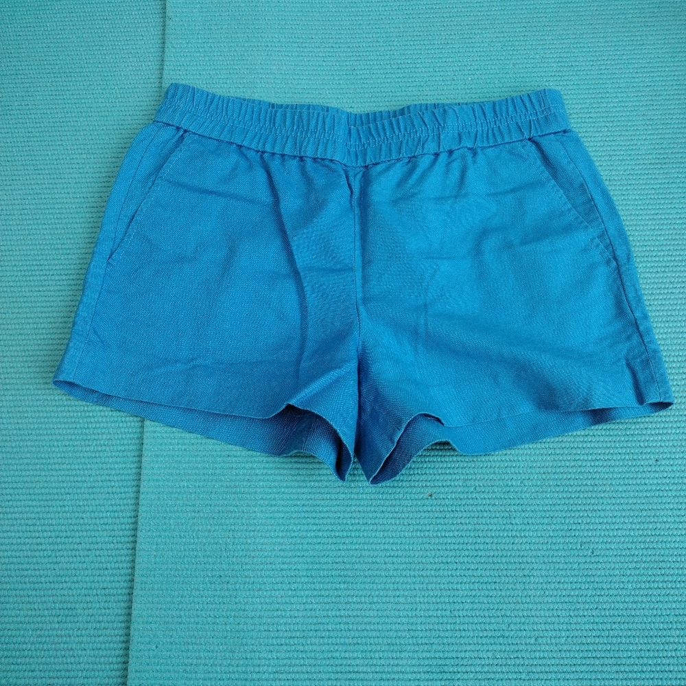 J CREW Women's Shorts Elastic Waist Pull On Size 6